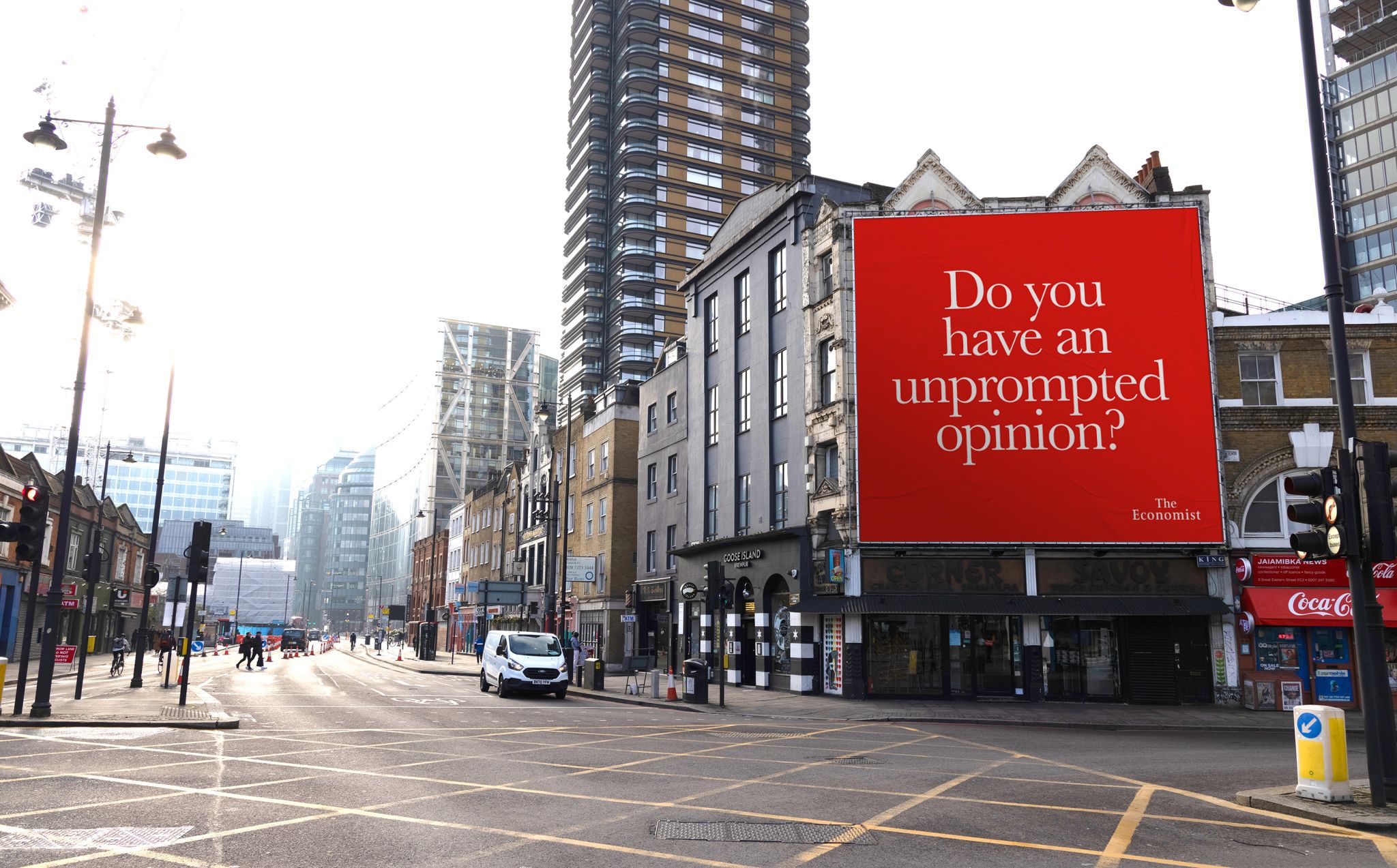 The Economist OOH Campaign