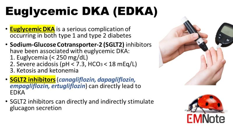glp 1 agonist euglycemic dka It's important to study the difference in GLP-1 medications. Our Diabetic Ketoacidosis as an Effect