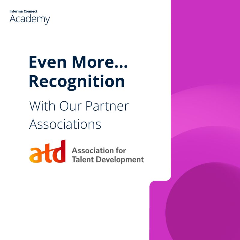 Informa Connect Academy on LinkedIn: #associationfortalentdevelopment # Informa Connect Academy on LinkedIn: #associationfortalentdevelopment #