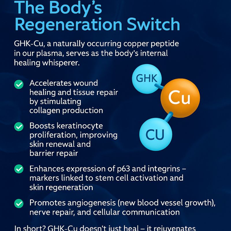 ghk cu effect GHK-Cu may Prevent Oxidative Stress in Skin by Regulating Copper and Modifying Expression of Numerous Antioxidant Genes What Are Copper Peptides, Benefits,