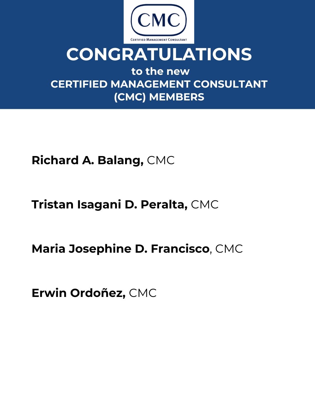 Erwin Ordoñez CLSSMBB CMC® CLDP® CDTP CPCM DACP on LinkedIn: 1st Erwin Ordoñez CLSSMBB CMC® CLDP® CDTP CPCM DACP on LinkedIn: 1st