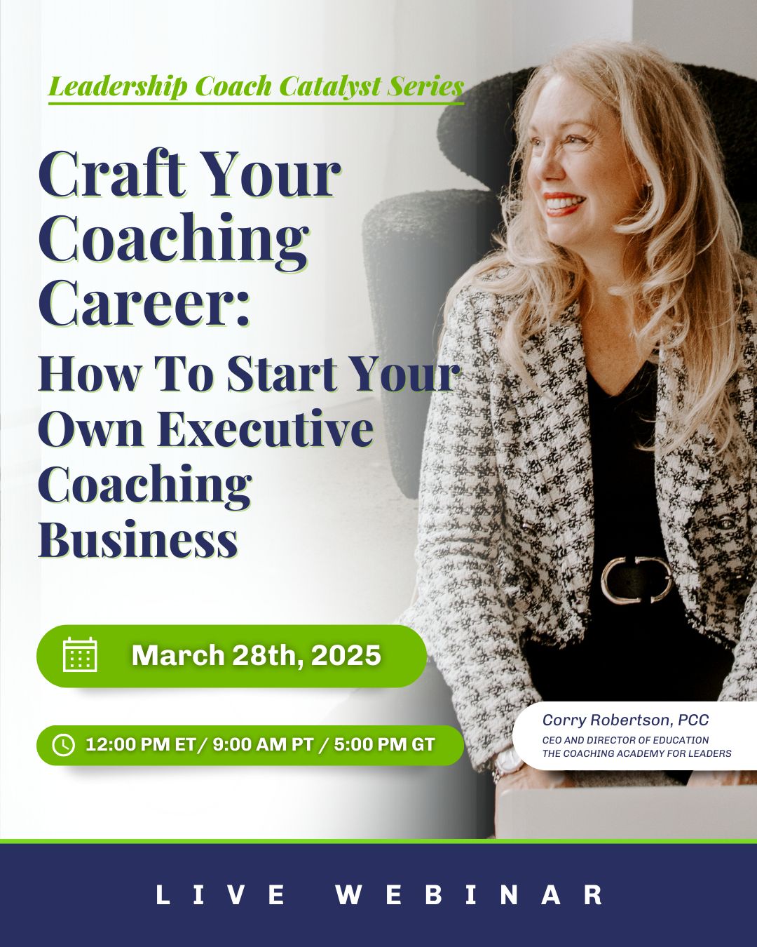 How do you start an executive coach business in 2027?