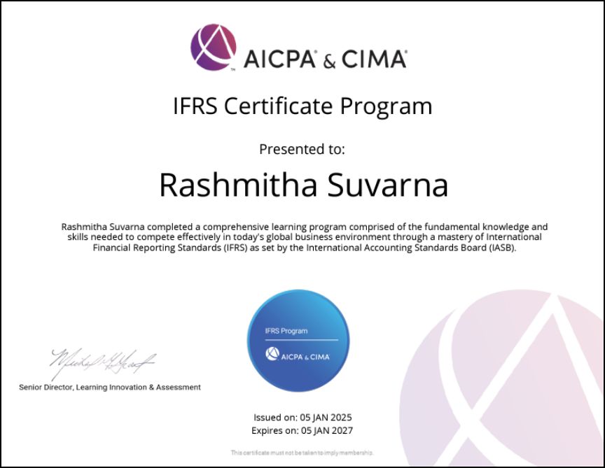 Eduyush com on LinkedIn: Congratulations on achieving the IFRS Eduyush com on LinkedIn: Congratulations on achieving the IFRS