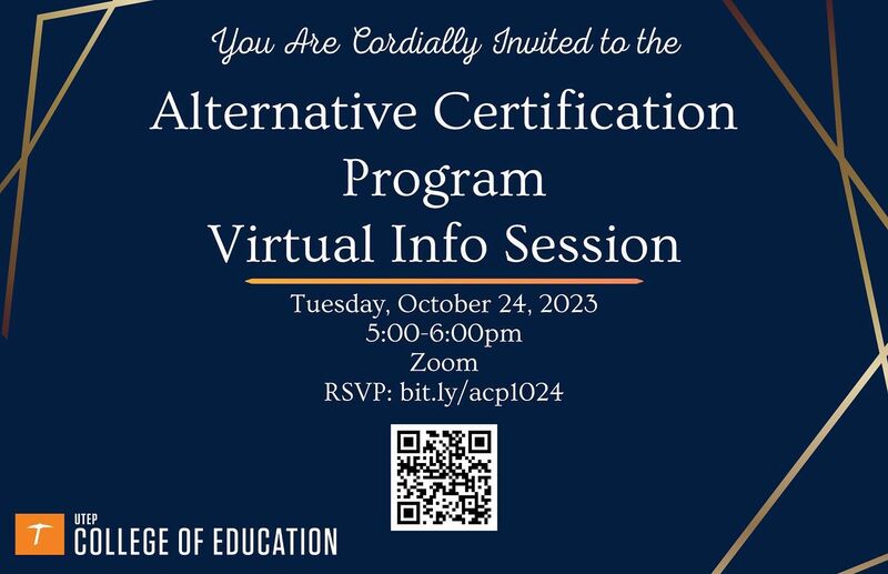 UTEP College of Education on LinkedIn: UTEP s Alternative Certification UTEP College of Education on LinkedIn: UTEP s Alternative Certification