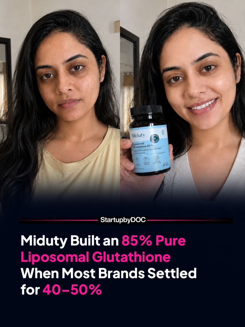 miduty liposomal glutathione 600 mg - Highest Bioavailability & Absorbability - Cellular & Face Health - Helps in Skin Hydration - Liver Health & Detoxification Support Miduty Liposomal Glutathione 600 mg