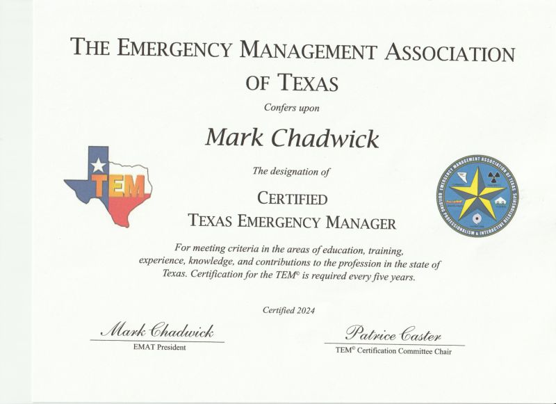 Dr Mark Chadwick Th D CEM TEM Author on LinkedIn: Renewal of Dr Mark Chadwick Th D CEM TEM Author on LinkedIn: Renewal of
