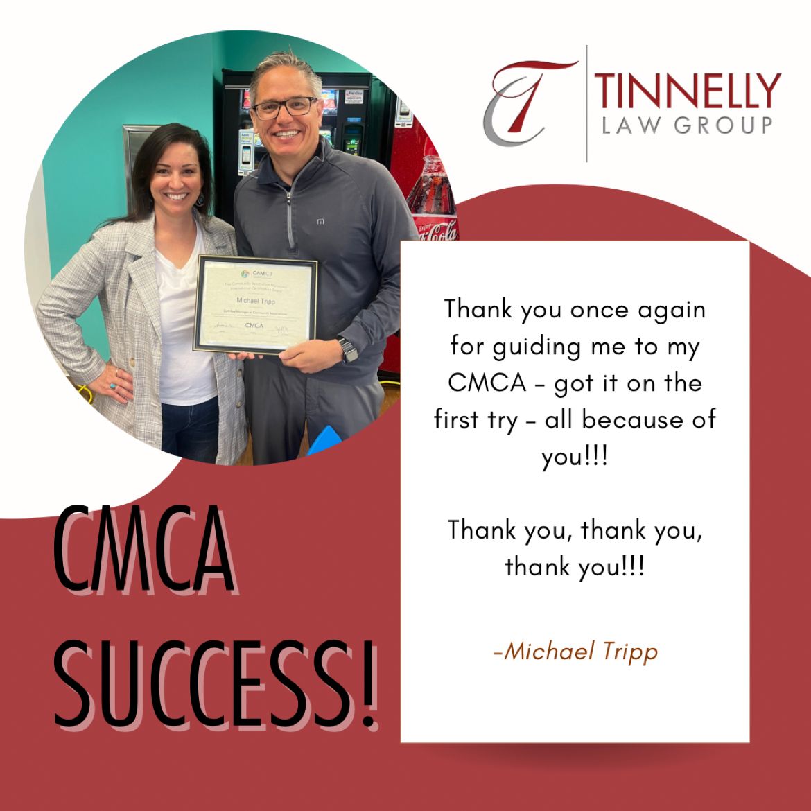 Tinnelly Law Group on LinkedIn: #cmca #studygroup #communitymanagement Tinnelly Law Group on LinkedIn: #cmca #studygroup #communitymanagement