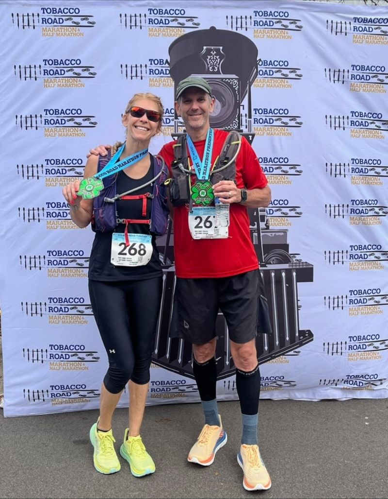 tobacco road marathon medal Our 2026 medals! There's a secret, hidden feature, but you won't find it until you finish your race! 2021 Tobacco Road Marathon