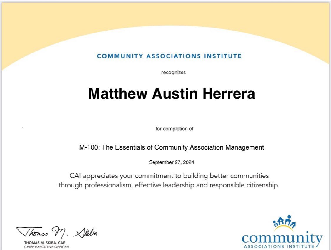 Matthew Austin Herrera on LinkedIn: First step to my goal of getting my Matthew Austin Herrera on LinkedIn: First step to my goal of getting my
