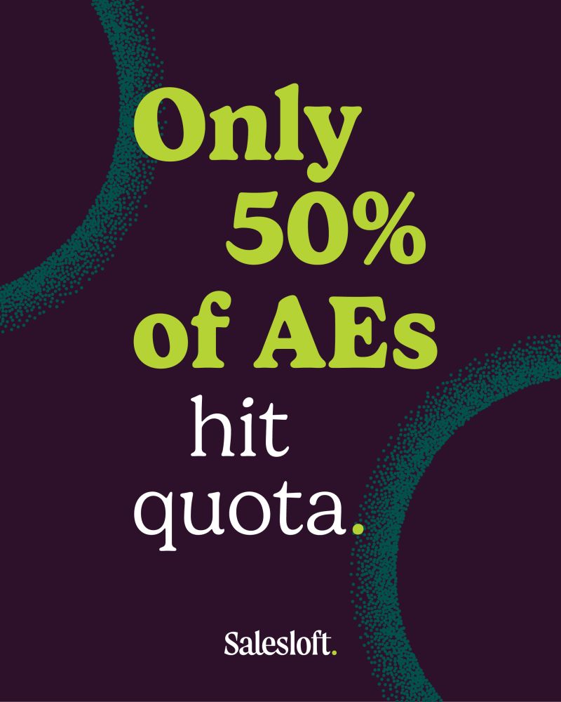 What is the 2027 AE quo…
Read full answer ↗
![Will Salesloft AEs hit quota in 2027?
