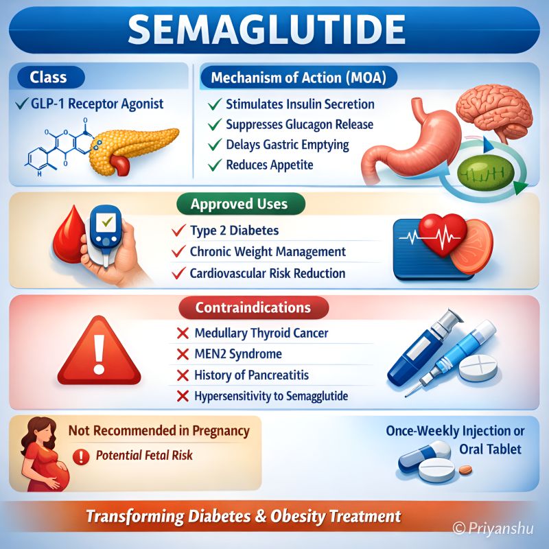 moa semaglutide Mechanism of action (MOA) of tirzepatide Effect of once-weekly subcutaneous semaglutide