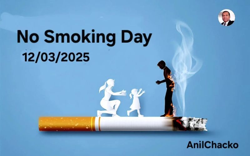 🌎 No Smoking Day (Second Wednesday of March) 12 March 2025 No Smoking Day is observed every year on the second Wednesday of March to raise awareness about the harmful health effects
