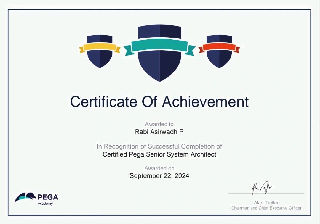 Rabi Asirwadh P on LinkedIn: #pega #cssa #ford #skilldevelopment # Rabi Asirwadh P on LinkedIn: #pega #cssa #ford #skilldevelopment #