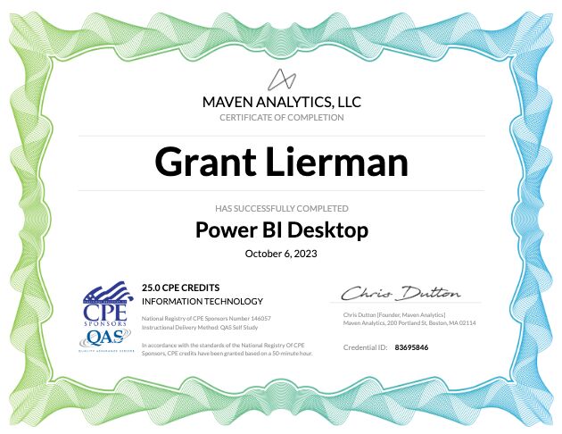 Grant Lierman on LinkedIn: I m happy to share that I ve obtained a new Grant Lierman on LinkedIn: I m happy to share that I ve obtained a new