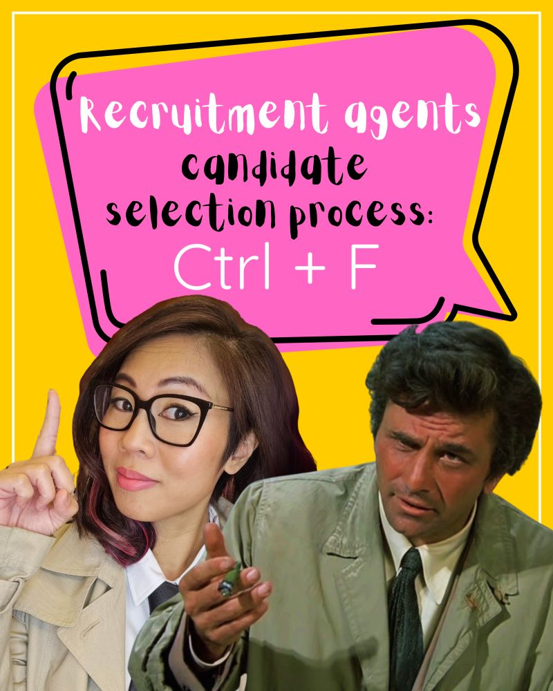 Gillian Jong 🟨 IAM Detective 🕵️♀️ on LinkedIn: Recruitment agents have Gillian Jong 🟨 IAM Detective 🕵️♀️ on LinkedIn: Recruitment agents have