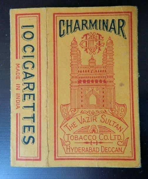 charminar cigarette Sold at Auction: Gold Unopened Pack Vazir Sultan Tobacco Co 99 Charminar ideas | old