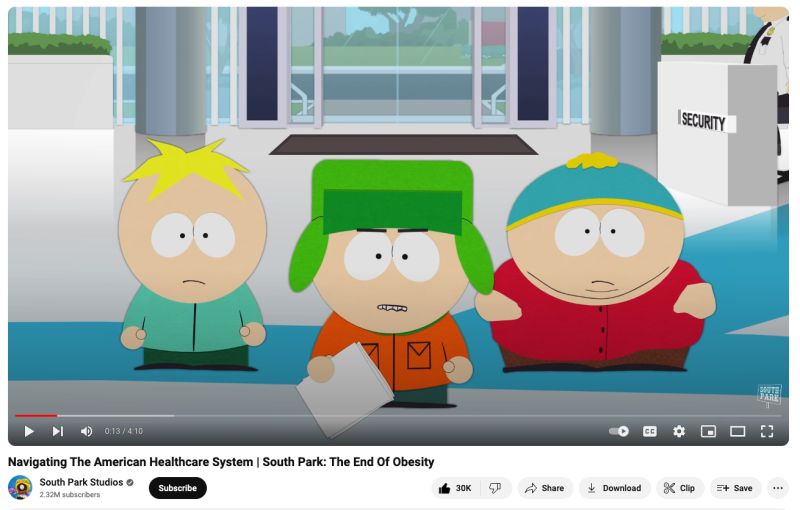 south park glp 1 episode Park's Cartman introduced to Ozempic in special I'm on Whatever | South