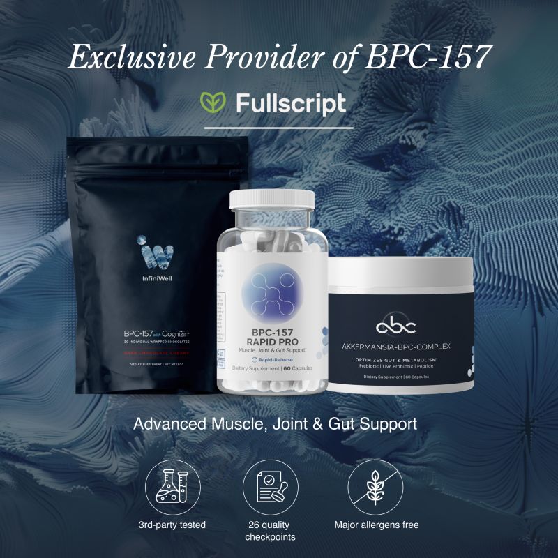 infiniwell bpc-157 third party testing Rapid Pro Yes I'm taking peptides to