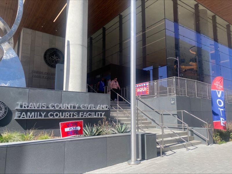 Early voting ends on Friday The Travis County Civil and Family Courts Early voting ends on Friday The Travis County Civil and Family Courts