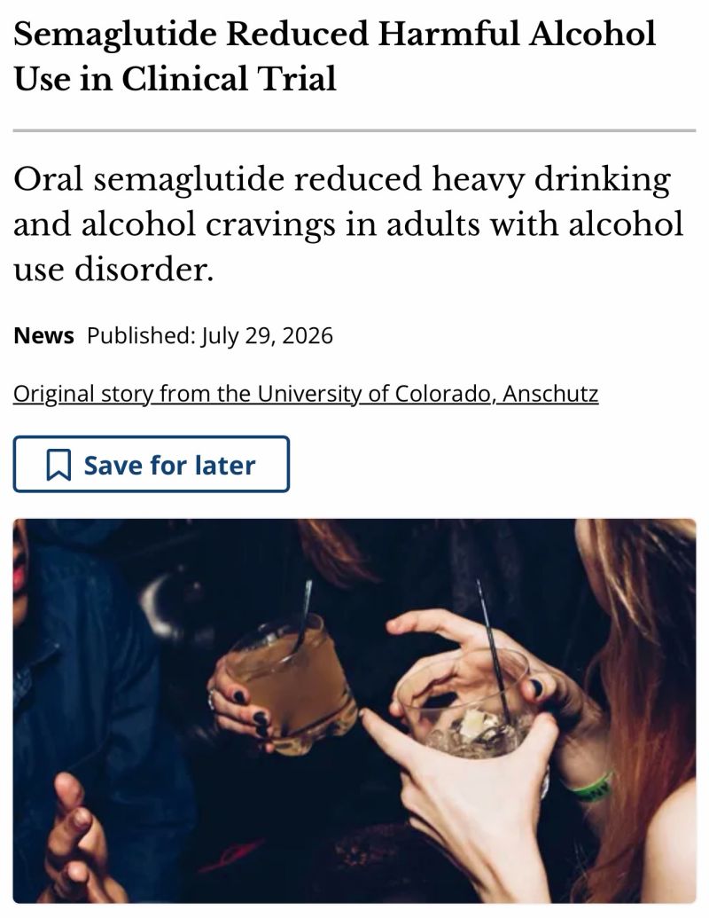 drinking and semaglutide reduce alcohol Can help with cravings? It's a question researchers are actively studying. Early research Ozempic's key ingredient may reduce