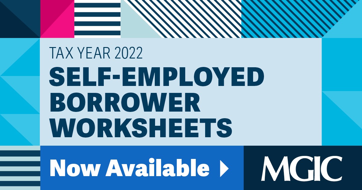 Self employed borrower cash flow worksheets MGIC MGIC Self employed borrower cash flow worksheets MGIC MGIC